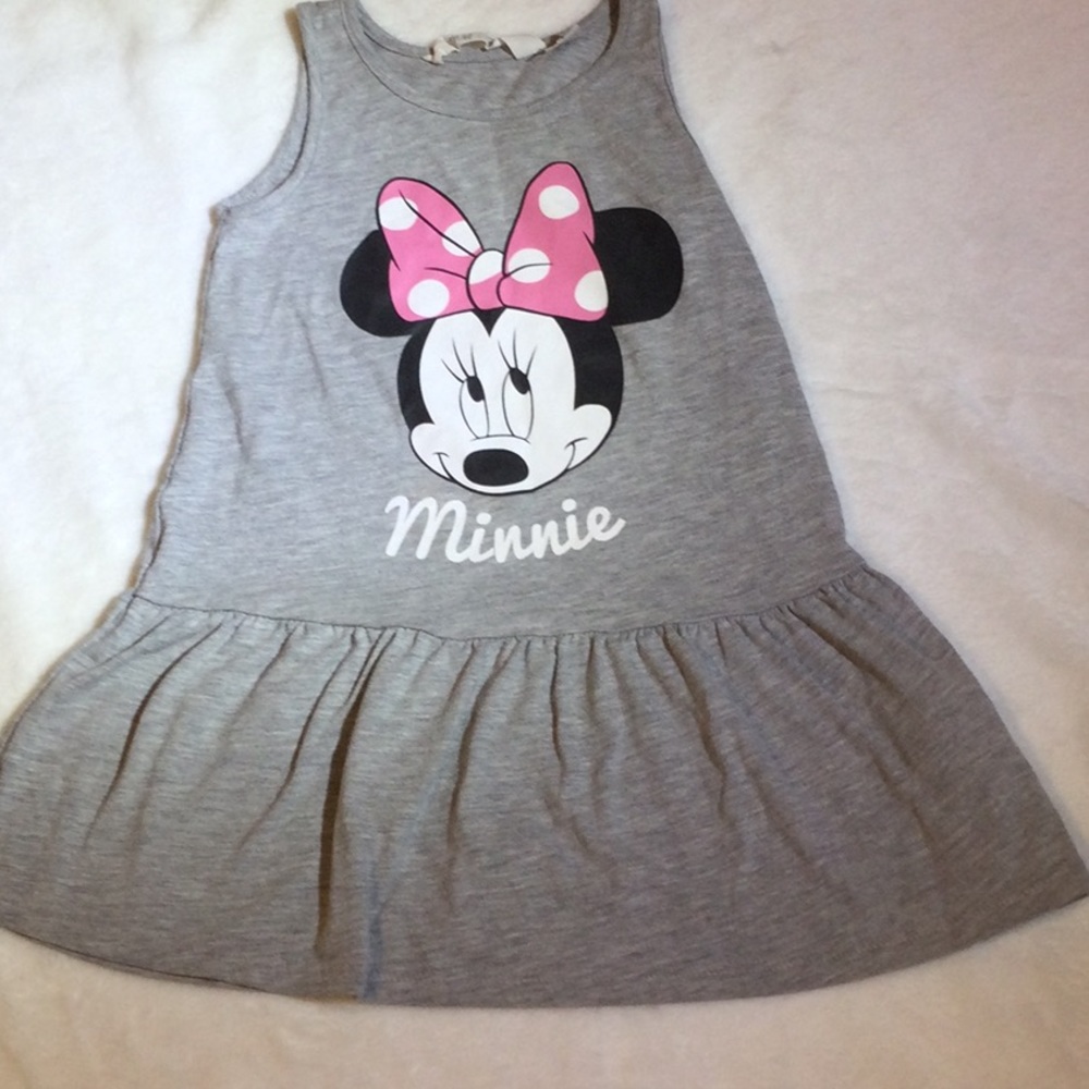 Disney Minniei Mouse Girls Dress By H&M